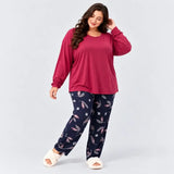 Basic Tracksuit with Branch Print