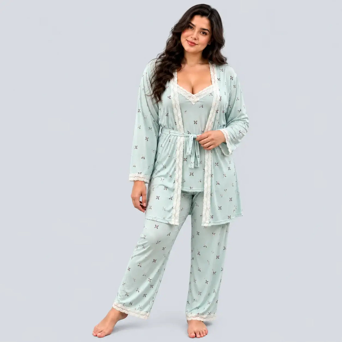 Lace Robe