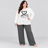 Plaid Print Pajama Set